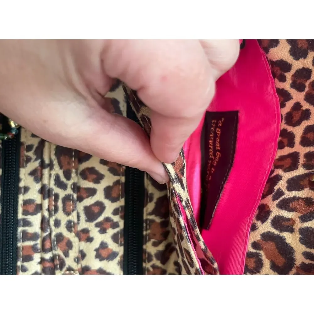 Gigi Hill Makeup Bag Jewelry Organizer Traveling Bag